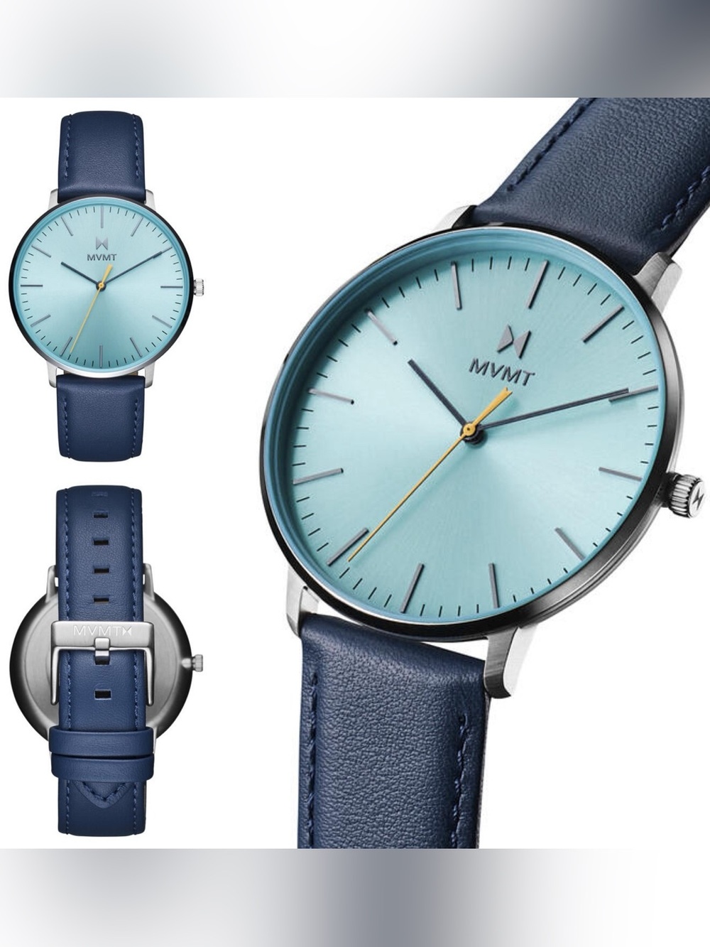 MVMT By MOVADO | Leather Aqua Dial | Brand New In Box | Unisex